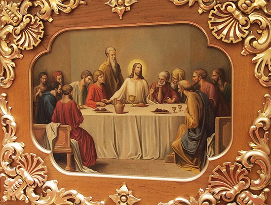 Фрагмент престолу для собору УГКЦ і церкви Успіння Пресвятої Діви Марії у Тернополі. 1993—94